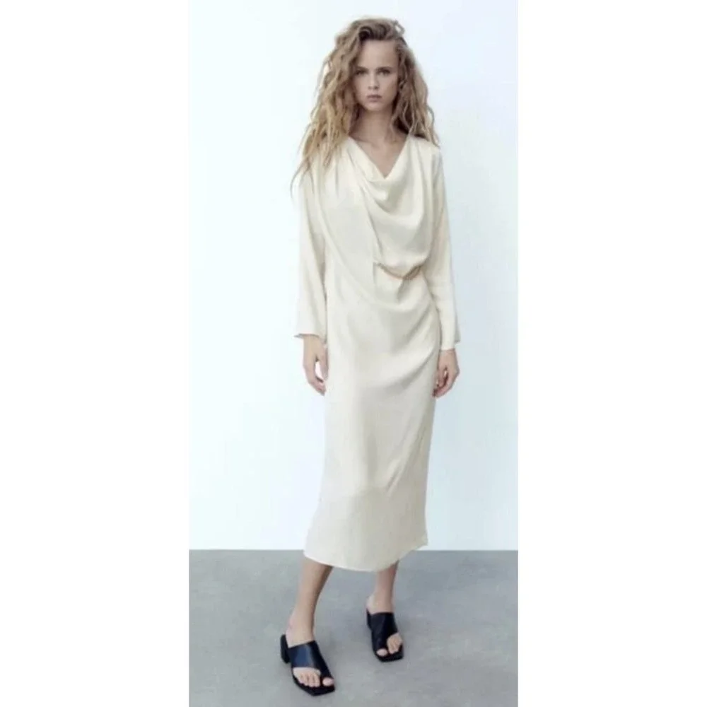 Zara women satin